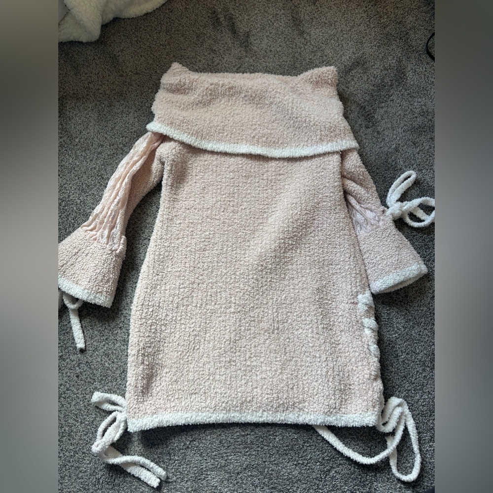 Liz Lisa Off the Shoulder Knit Dress